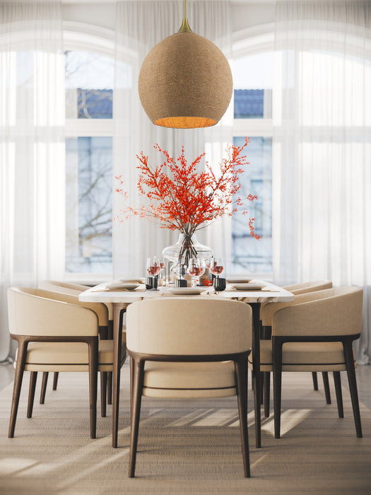 Craftmade - 61393-SB - Three Light Pendant - Keira - Satin Brass