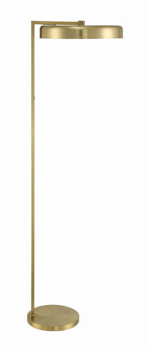 Craftmade - 87025SB-F - One Light Floor Lamp - Keeva - Satin Brass