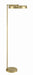 Craftmade - 87025SB-F - One Light Floor Lamp - Keeva - Satin Brass