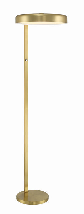 Craftmade - 87025SB-F - One Light Floor Lamp - Keeva - Satin Brass