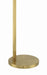Craftmade - 87025SB-F - One Light Floor Lamp - Keeva - Satin Brass