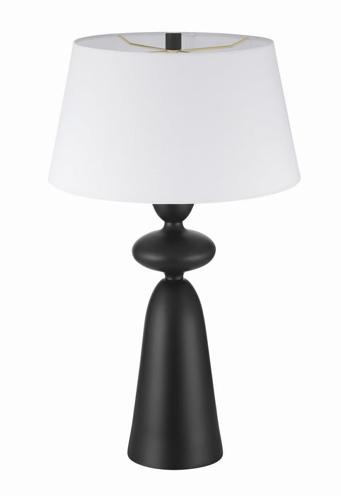 Craftmade - 87028FB-T - One Light Table Lamp - Misha - Flat Black