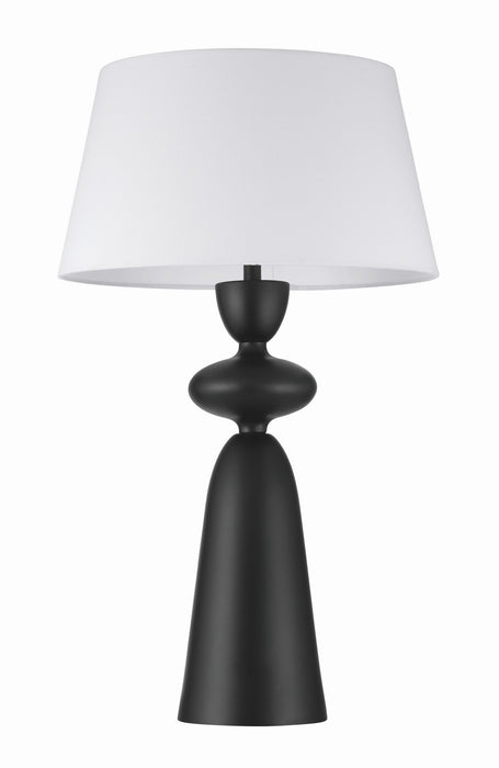 Craftmade - 87028FB-T - One Light Table Lamp - Misha - Flat Black