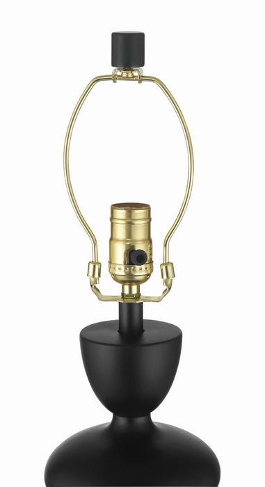 Craftmade - 87028FB-T - One Light Table Lamp - Misha - Flat Black