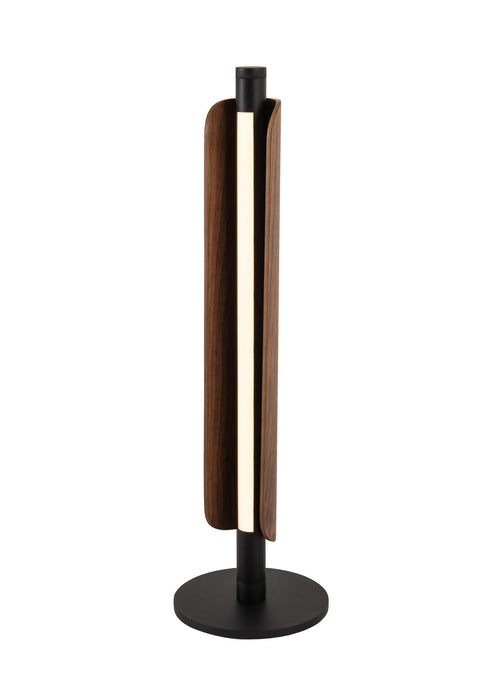 Craftmade - 87030FBWAL-T - LED Table Lamp - Cameron - Flat Black/Walnut