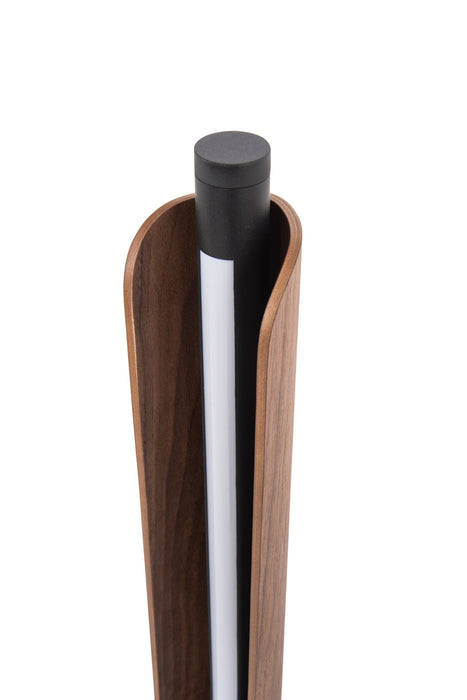 Craftmade - 87030FBWAL-T - LED Table Lamp - Cameron - Flat Black/Walnut
