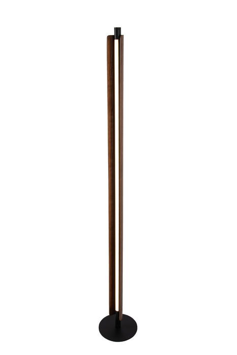 Craftmade - 87031FBWAL-F - LED Floor Lamp - Cameron - Flat Black/Walnut