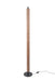 Craftmade - 87031FBWAL-F - LED Floor Lamp - Cameron - Flat Black/Walnut
