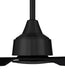 Craftmade - CHM52FB3 - 52" Ceiling Fan - Charming 52" In/Outdoor Damp Rated Ceiling Fan - Flat Black