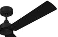 Craftmade - CHM52FB3 - 52" Ceiling Fan - Charming 52" In/Outdoor Damp Rated Ceiling Fan - Flat Black