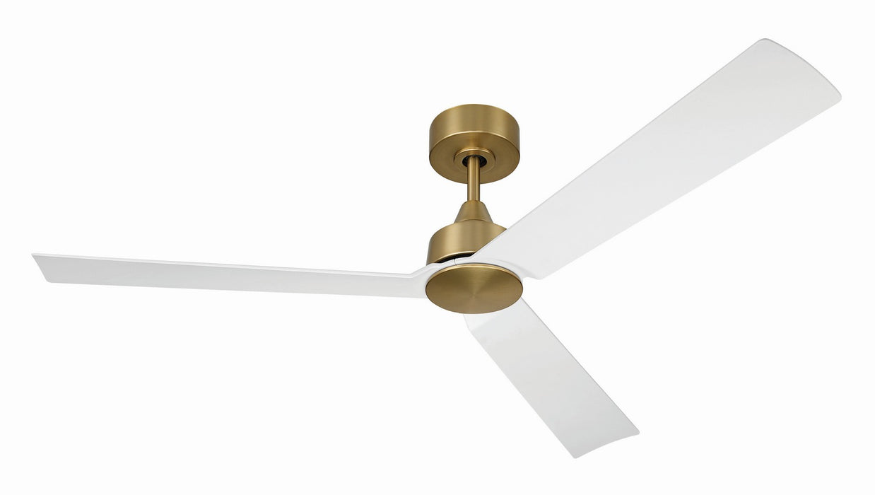 Craftmade - CHM52SB3 - 52" Ceiling Fan - Charming 52" 3-Blade Indoor Ceiling Fan - Satin Brass