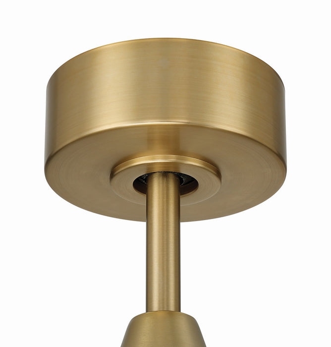Craftmade - CHM52SB3 - 52" Ceiling Fan - Charming 52" 3-Blade Indoor Ceiling Fan - Satin Brass