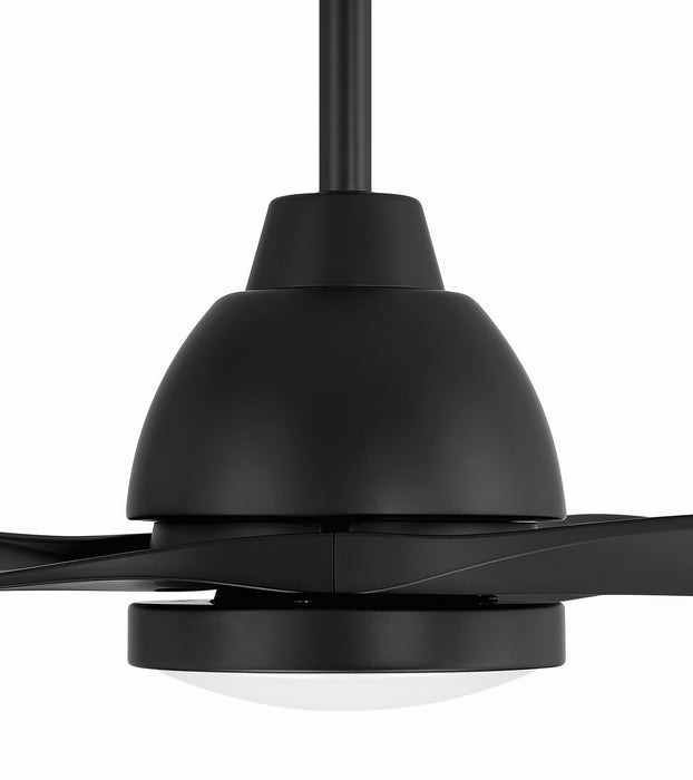 Craftmade - FRZ56FB3 - 56" Ceiling Fan - Frazier 56" In/Outdoor Damp Rated Ceiling Fan - Flat Black