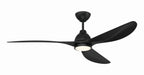 Craftmade - FRZ56FB3 - 56" Ceiling Fan - Frazier 56" In/Outdoor Damp Rated Ceiling Fan - Flat Black