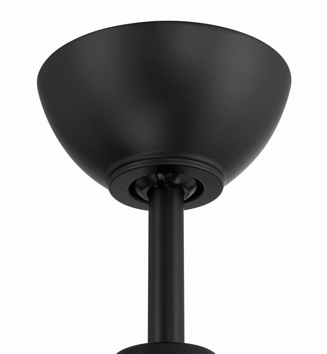 Craftmade - FRZ56FB3 - 56" Ceiling Fan - Frazier 56" In/Outdoor Damp Rated Ceiling Fan - Flat Black
