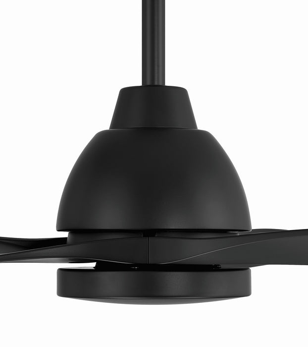 Craftmade - FRZ56FB3 - 56" Ceiling Fan - Frazier 56" In/Outdoor Damp Rated Ceiling Fan - Flat Black