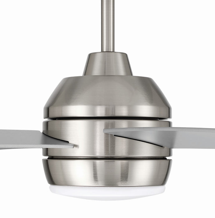Craftmade - KLS52BNK4 - 52" Ceiling Fan - Kelsey 52" 4-blade Indoor Ceiling Fan - Brushed Polished Nickel