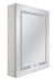 Craftmade - MIR2413M-W3C - LED Mirror Medicine Cabinet - LED Cabinet Mirror - White