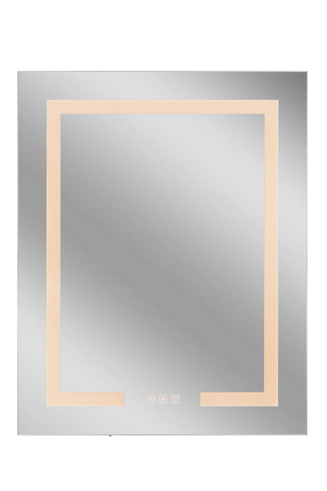 Craftmade - MIR2413M-W3C - LED Mirror Medicine Cabinet - LED Cabinet Mirror - White
