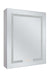 Craftmade - MIR2413M-W3C - LED Mirror Medicine Cabinet - LED Cabinet Mirror - White