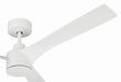 Craftmade - PHB52W3 - 52" Ceiling Fan - Phoebe 52" 3-Blade In/Outdoor Damp Fan - White