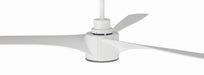 Craftmade - PHB52W3 - 52" Ceiling Fan - Phoebe 52" 3-Blade In/Outdoor Damp Fan - White