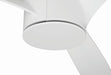Craftmade - PHB52W3 - 52" Ceiling Fan - Phoebe 52" 3-Blade In/Outdoor Damp Fan - White