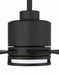Craftmade - RHT52FB4 - 52" Ceiling Fan - Rhett 52" In/Outdoor Fan Damp Rated - Flat Black