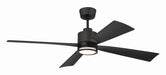 Craftmade - RHT52FB4 - 52" Ceiling Fan - Rhett 52" In/Outdoor Fan Damp Rated - Flat Black