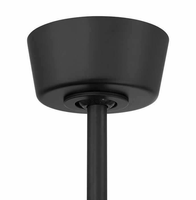 Craftmade - RHT52FB4 - 52" Ceiling Fan - Rhett 52" In/Outdoor Fan Damp Rated - Flat Black