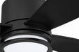 Craftmade - RHT52FB4 - 52" Ceiling Fan - Rhett 52" In/Outdoor Fan Damp Rated - Flat Black