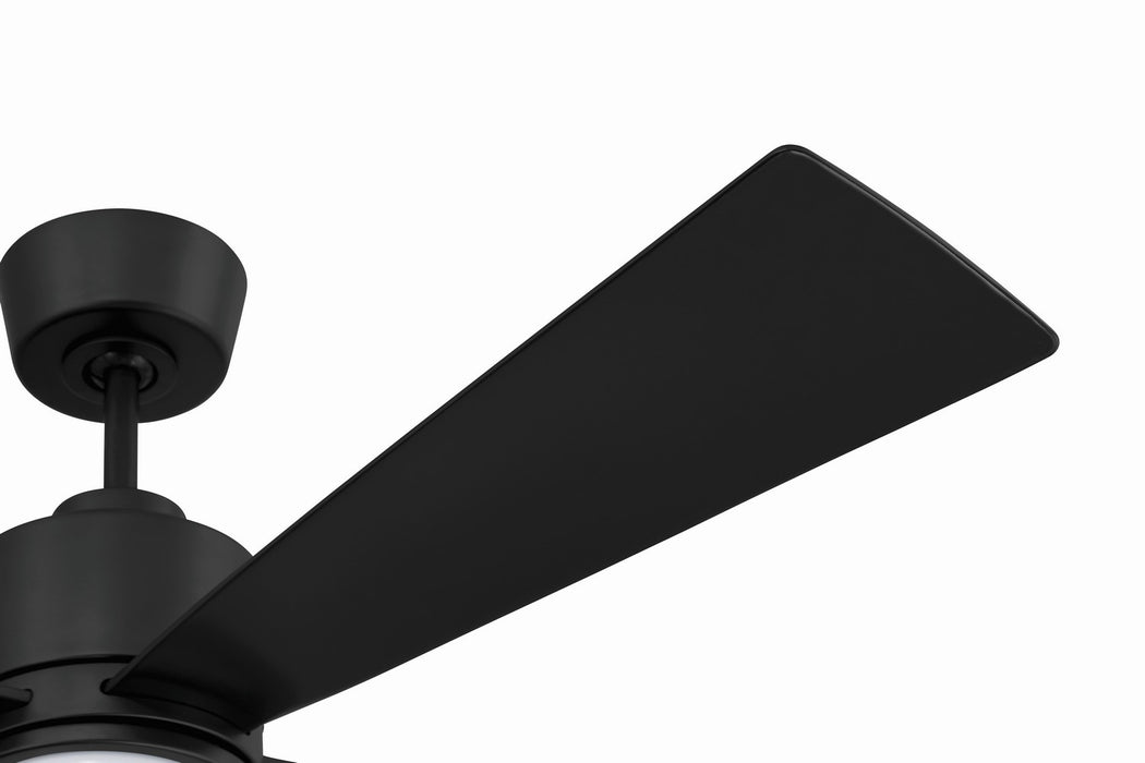 Craftmade - RHT52FB4 - 52" Ceiling Fan - Rhett 52" In/Outdoor Fan Damp Rated - Flat Black