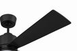 Craftmade - RHT52FB4 - 52" Ceiling Fan - Rhett 52" In/Outdoor Fan Damp Rated - Flat Black