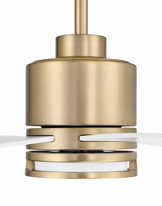 Craftmade - RHT52SB4 - 52" Ceiling Fan - Rhett 52" In/Outdoor Fan Damp Rated - Satin Brass