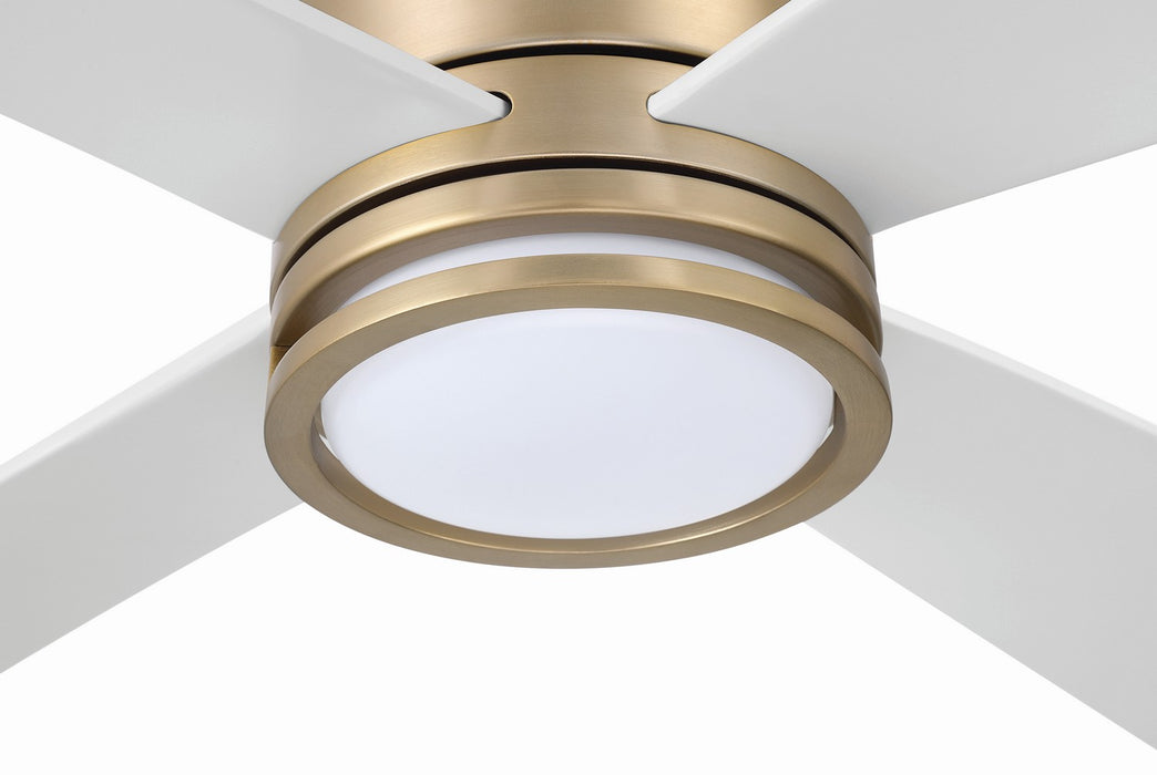 Craftmade - RHT52SB4 - 52" Ceiling Fan - Rhett 52" In/Outdoor Fan Damp Rated - Satin Brass