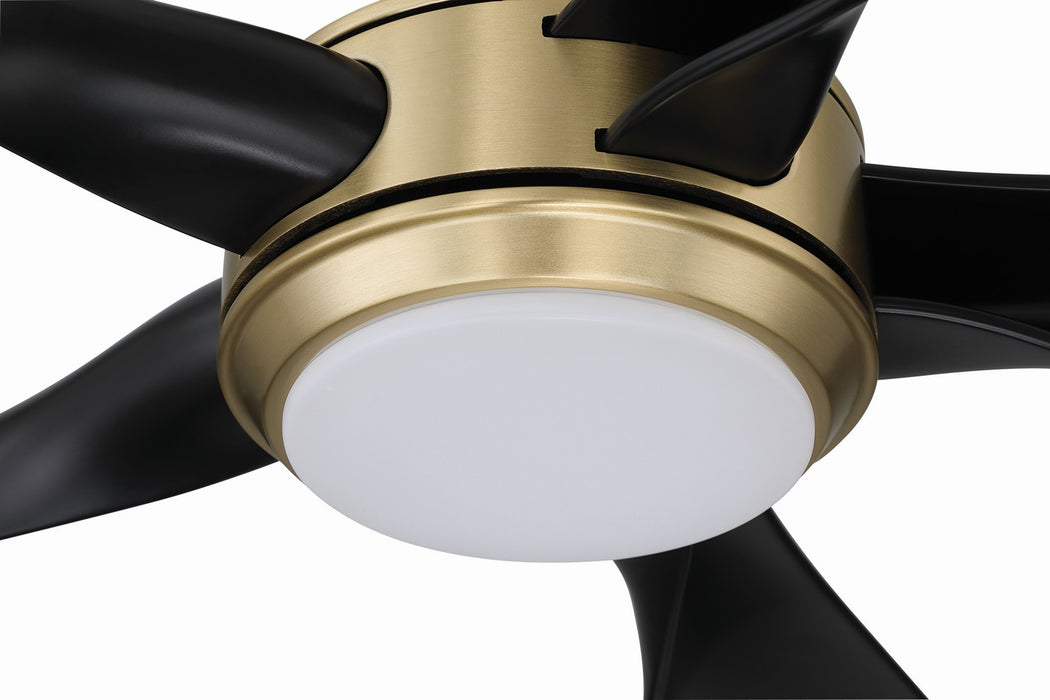 Craftmade - RSL52SBFB5 - 52" Ceiling Fan - Rosalie 52" 5-Blade Indoor ceiling Fan - Satin Brass