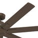 Hunter - 50001 - 60" Ceiling Fan - Downtown - Matte Bronze