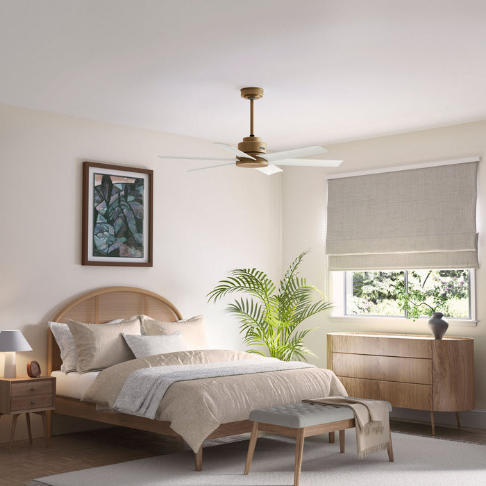 Hunter - 50063 - 52" Ceiling Fan - Kennicott - Luxe Gold