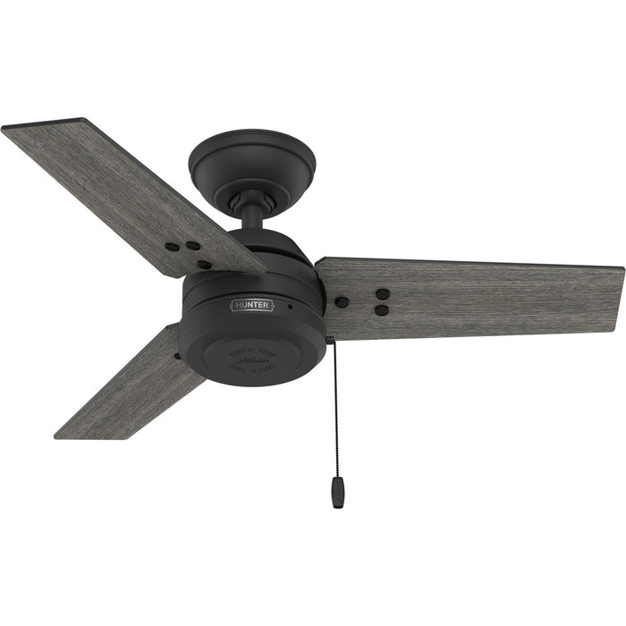 Hunter - 50320 - 36" Ceiling Fan - Cassius - Matte Black