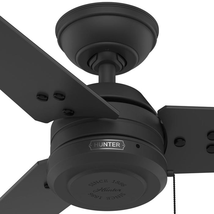 Hunter - 50320 - 36" Ceiling Fan - Cassius - Matte Black