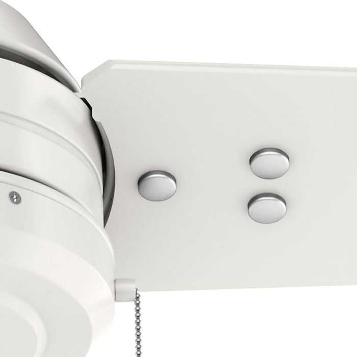 Hunter - 50321 - 36" Ceiling Fan - Cassius - Fresh White