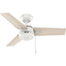 Hunter - 50321 - 36" Ceiling Fan - Cassius - Fresh White