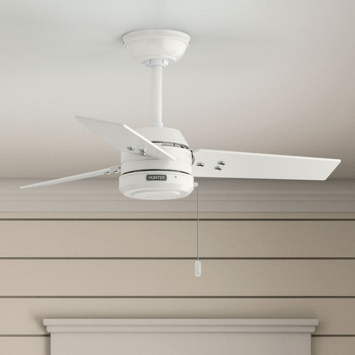 Hunter - 50321 - 36" Ceiling Fan - Cassius - Fresh White