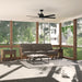 Hunter - 51830 - 60" Ceiling Fan - Kennicott - Matte Black