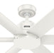 Hunter - 51831 - 60" Ceiling Fan - Kennicott - Fresh White