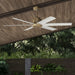 Hunter - 51833 - 60" Ceiling Fan - Kennicott - Luxe Gold