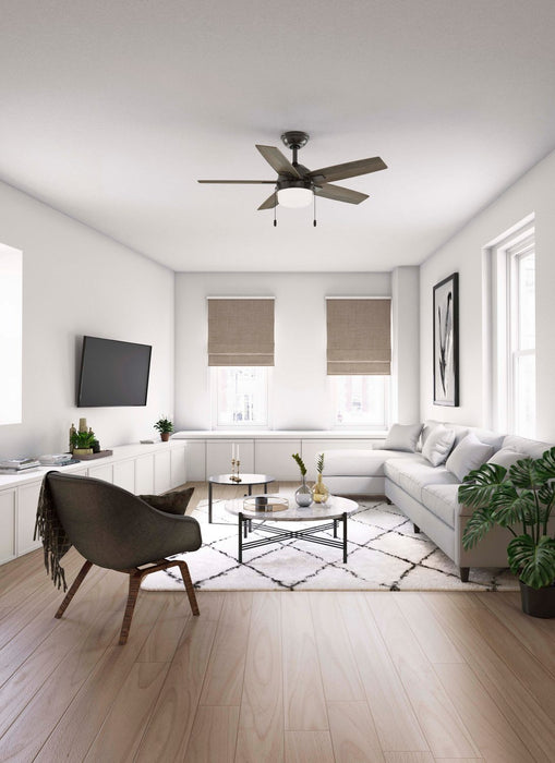 Hunter - 52490 - 44" Ceiling Fan - Anisten - Noble Bronze