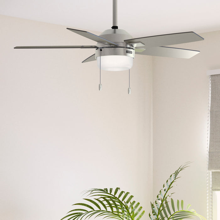 Hunter - 52495 - 44" Ceiling Fan - Anisten - Brushed Nickel