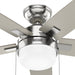 Hunter - 52495 - 44" Ceiling Fan - Anisten - Brushed Nickel