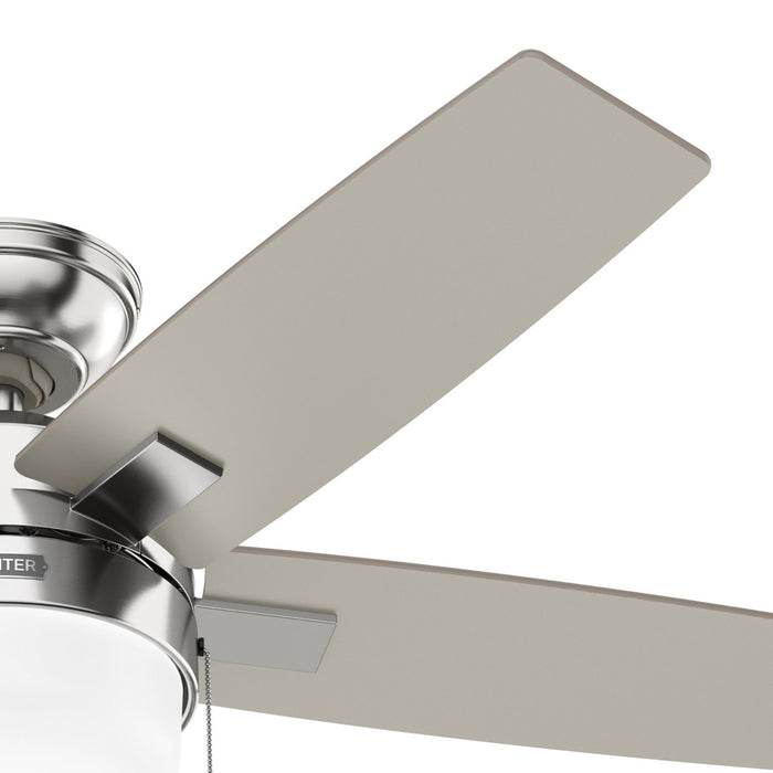 Hunter - 52495 - 44" Ceiling Fan - Anisten - Brushed Nickel